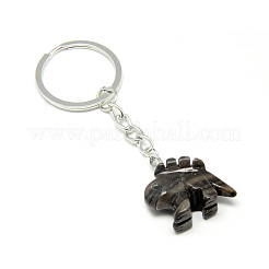 Брелок из синтетического и натурального камня&nbsp;KEYC-S253-03