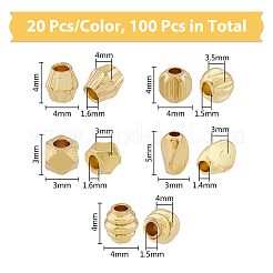 100 шт. 5-х стилевая стойка для гальванизации латунных бусин&nbsp;KK-HY0003-53