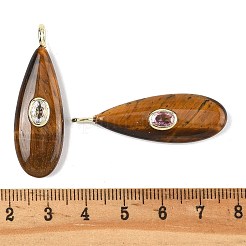 Природных тигровый глаз подвески&nbsp;G-D357-03C