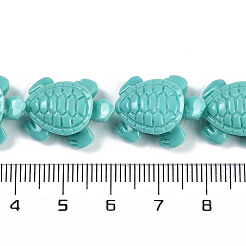 Нити резных бусин из синтетического коралла&nbsp;CORA-L020-E-13