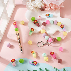 24шт 16 стиля силиконовые бусины&nbsp;SIL-TA0003-03