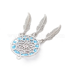 Подвески из стеклянных бусин ручной работы&nbsp;PALLOY-MZ00766-03