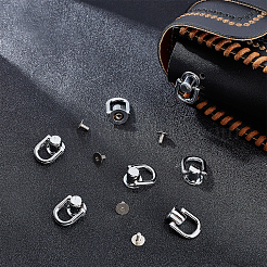 20 комплект из литого сплава с D-образной головкой и завинчивающейся кнопкой&nbsp;PURS-GF0001-02P