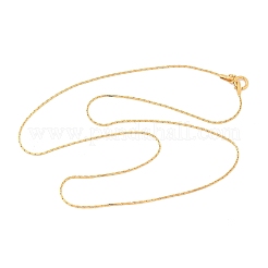 Латунные цепочки-цепочки «бостон» для женщин и мужчин&nbsp;NJEW-Z068-06G