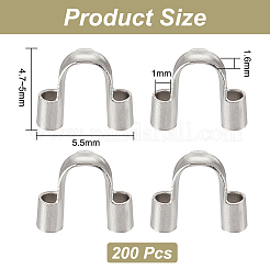 200 шт. защитная проволока из хирургической нержавеющей стали 304 и защитные приспособления&nbsp;STAS-UN0045-41