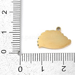 Подвески из нержавеющей стали 304 с эмалью&nbsp;STAS-I325-039G