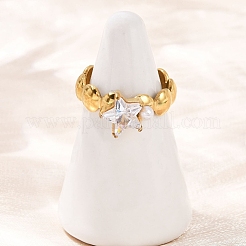 Кольца-манжеты из нержавеющей стали 304 для женщин&nbsp;RJEW-S639-03G