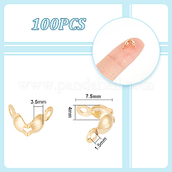 Наконечники бусин из нержавеющей стали 304&nbsp;STAS-UN0002-38A