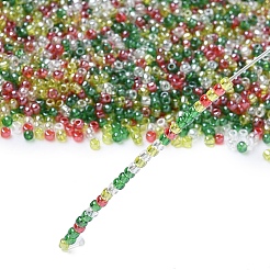 4 цвет 11/0 рождественских круглых бисера Toho&nbsp;SEED-X0058-26