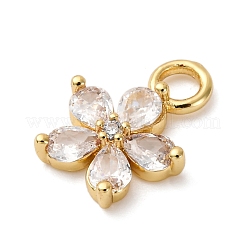 Латунные микро проложить кубического циркония подвески&nbsp;KK-I276-05G-02B