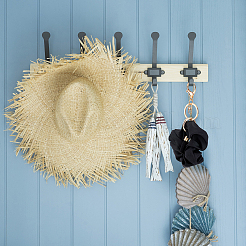 1 комплект резинок для волос из ткани/резинок для волос-брелоков&nbsp;KEYC-FG0001-13