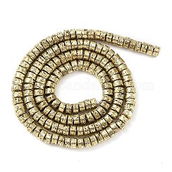 Гальванические нити из синтетических немагнитных гематитовых бусин&nbsp;G-U003-16A