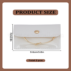 2 шт. ПВХ-сумки для ювелирных изделий для путешествий&nbsp;ABAG-LP0001-16