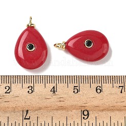 Крашеные натуральный белый нефрит подвески&nbsp;G-H328-01G-C03