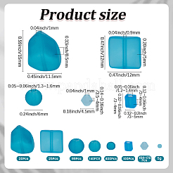 8 стиль прозрачных стеклянных бусин&nbsp;GLAA-SP0001-54