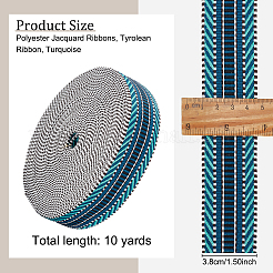 9.5~10 ярд полиэстеровых жаккардовых лент&nbsp;OCOR-OC0001-20A