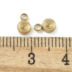 Ионное покрытие (ip) 304 нержавеющая сталь подвеска со стразами&nbsp;STAS-B075-28G