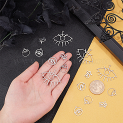 16 шт. 4 подвески из нержавеющей стали 201 с лазерной резкой&nbsp;STAS-UN0028-97