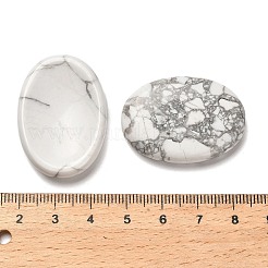 Овальный натуральный говлитовый камень для беспокойства&nbsp;G-H073-06A