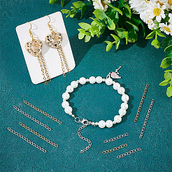 100 шт. 4-х стильный удлинитель цепи из нержавеющей стали 304&nbsp;STAS-UN0054-01