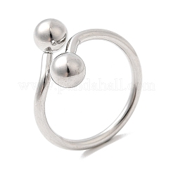 Кольца-манжеты из нержавеющей стали 304 для женщин&nbsp;RJEW-K313-19P