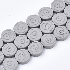 Окрашенного распылением немагнитных синтетических нитей гематита бусы&nbsp;G-T124-33B