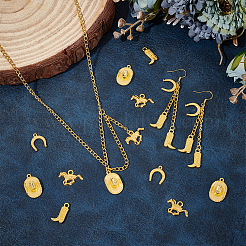 80 шт. 4 подвески из сплава в тибетском стиле&nbsp;FIND-UN0004-28A