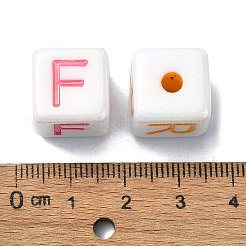 Непрозрачные акриловые бусины&nbsp;OACR-E033-37