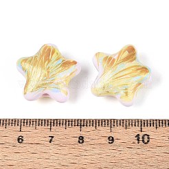 Непрозрачные акриловые бусины&nbsp;OACR-T028-84B