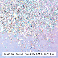 Лазерный блестящий блеск для ногтей&nbsp;MRMJ-GF0001-31