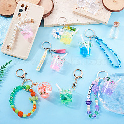 Большие подвески из прозрачной смолы&nbsp;RESI-TAC0019-04B