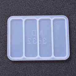 Зажим для волос силиконовые Молды&nbsp;X-DIY-D046-02