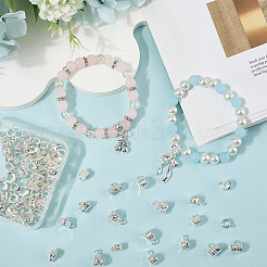 100 комплект наконечников для шнура из сплава&nbsp;DIY-SC0029-58S