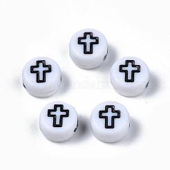 Непрозрачные акриловые бусины&nbsp;SACR-S273-48