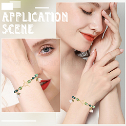 10шт латунные застежки&nbsp;KK-BBC0021-04