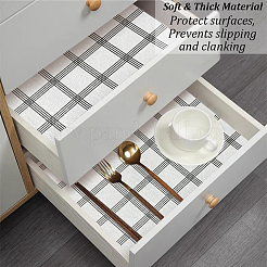 ПВХ-покрытия для полок с узором «тартан»&nbsp;AJEW-WH20020-097