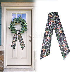 1 шт. полиэстеровый ремень с принтом грибов для женщин&nbsp;AJEW-CP0009-89B