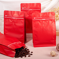 10 шт. БОПП и алюминизированный ПЭТ и полиэтиленовые пакеты для кофе с застежкой-молнией и клапаном&nbsp;ABAG-TA0001-93B
