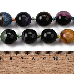 Природный агат бисер нитей&nbsp;G-F820-A01-01