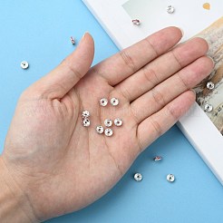 Латунь марки А горный хрусталь Spacer бисер&nbsp;RB-A014-Z6mm-27S