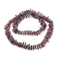 Гальванизируйте прозрачное стекло бисер нитей&nbsp;EGLA-R114-01