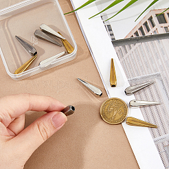 12 шт. 3-цветные литые наконечники для шнура&nbsp;FIND-FH0016-82