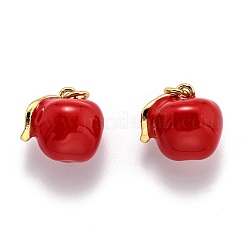 Латунь эмаль подвески&nbsp;KK-O140-03G