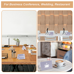 Акриловый держатель для палатки с номером стола&nbsp;DIY-WH0430-644