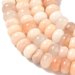 Естественно розовые авантюрин шарик нити&nbsp;G-R408-5x8-08