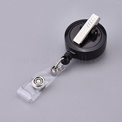 Стетоскоп узор стеклянный выдвижной значок катушка&nbsp;AJEW-F041-02G