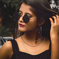 6м 3 цвета вакуумное покрытие PVD нержавеющая сталь 304 текстурированные кабельные цепи&nbsp;CHS-YS0001-04