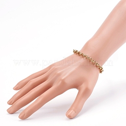 Женские браслеты-цепочки Rolo из нержавеющей стали 304&nbsp;BJEW-JB05995-01