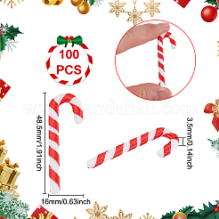 100 шт. пластиковое украшение для вечеринки на рождественскую тематику&nbsp;FEPA-UN0001-01