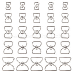 25 шт. 5 стиля поворотных застежек из цинкового сплава&nbsp;FIND-TA0008-31